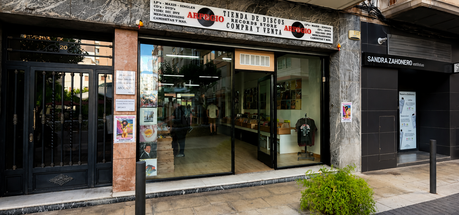 TIENDA DISCOS ARPEGIO